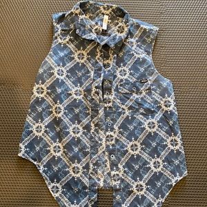 RVCA Button Down - Tie Tank
